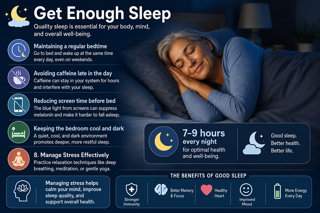 Get Enough Sleep