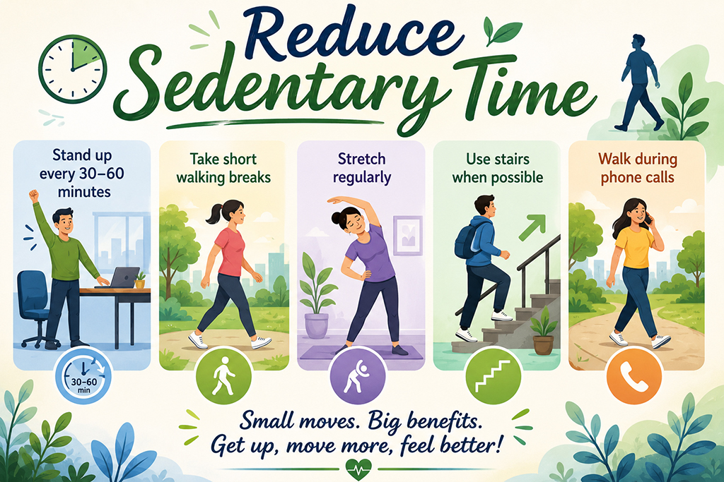 Reduce Sedentary Time