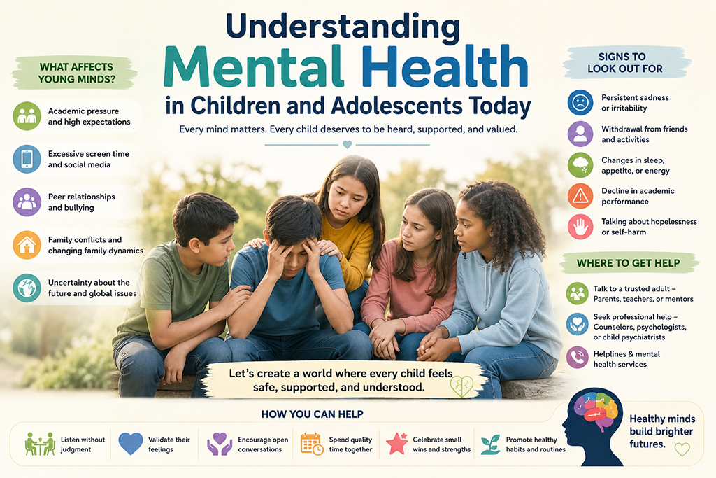 Understanding Mental Health in Children and Adolescents Today