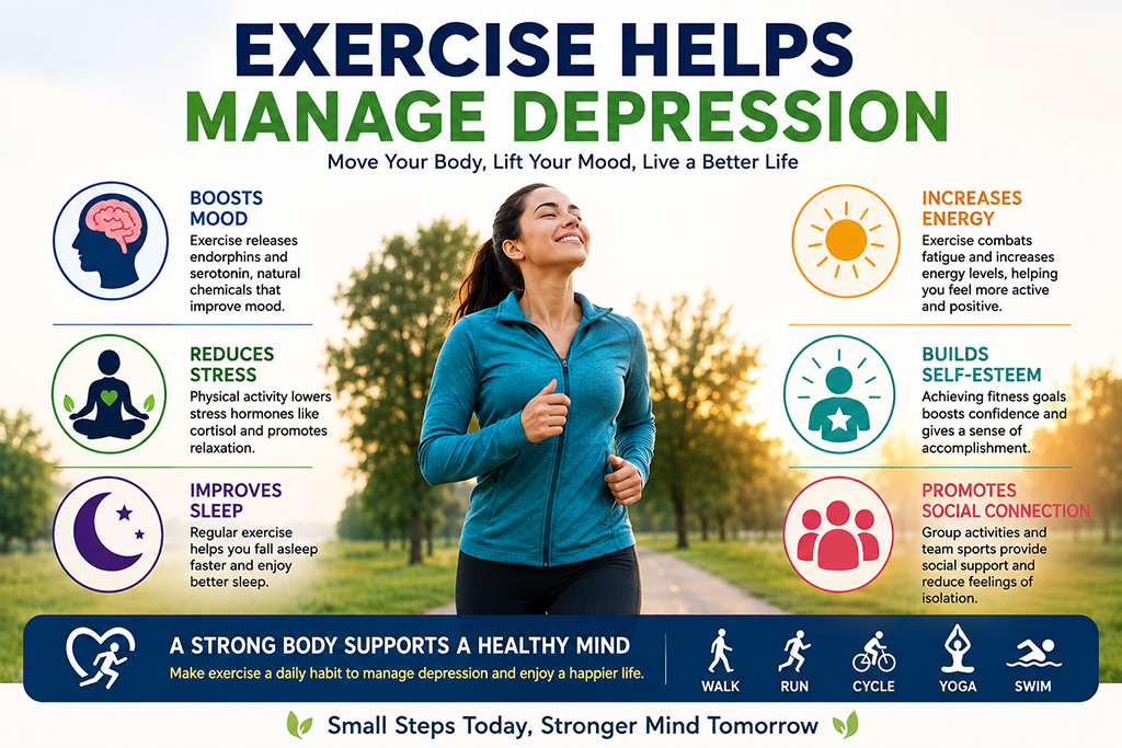 Helps Manage Depression