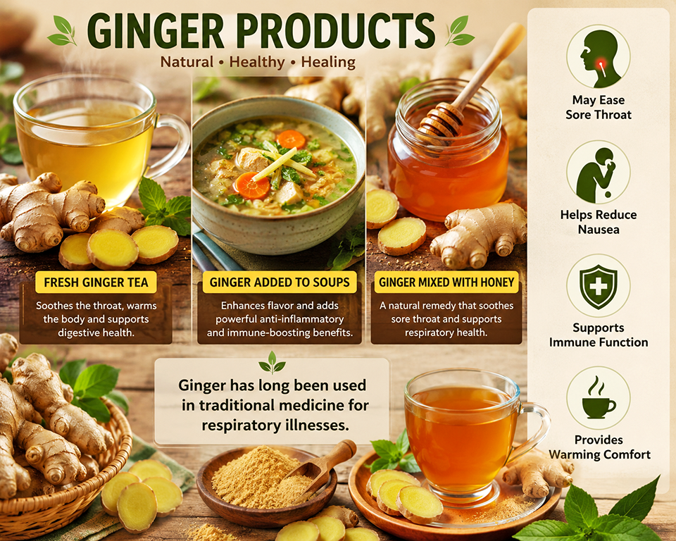 Ginger for Cold Relief