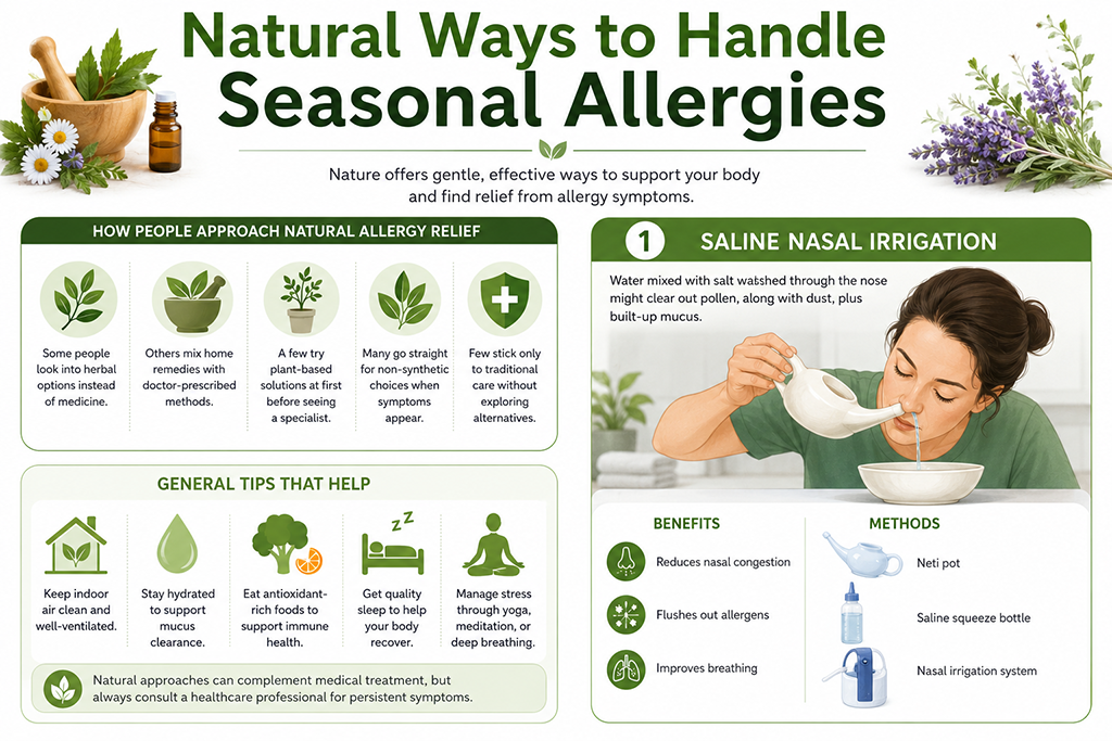 Natural Ways to Handle Seasonal Allergies