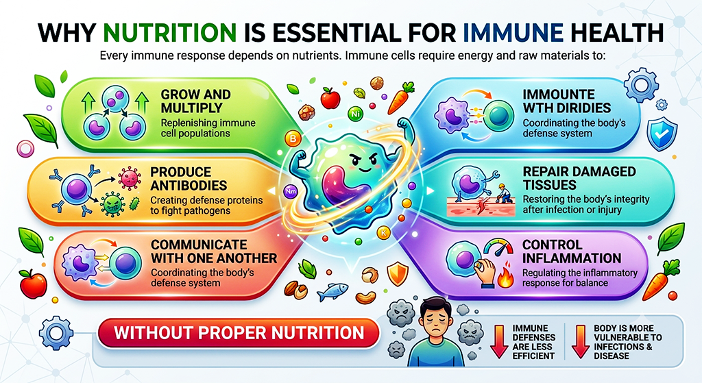 Why Nutrition Is Essential for Immune Health