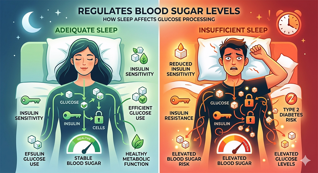 Regulates Blood Sugar Levels