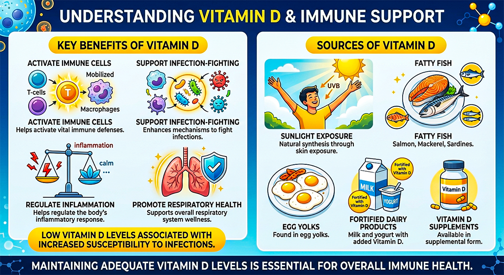 Sources of Vitamin D
