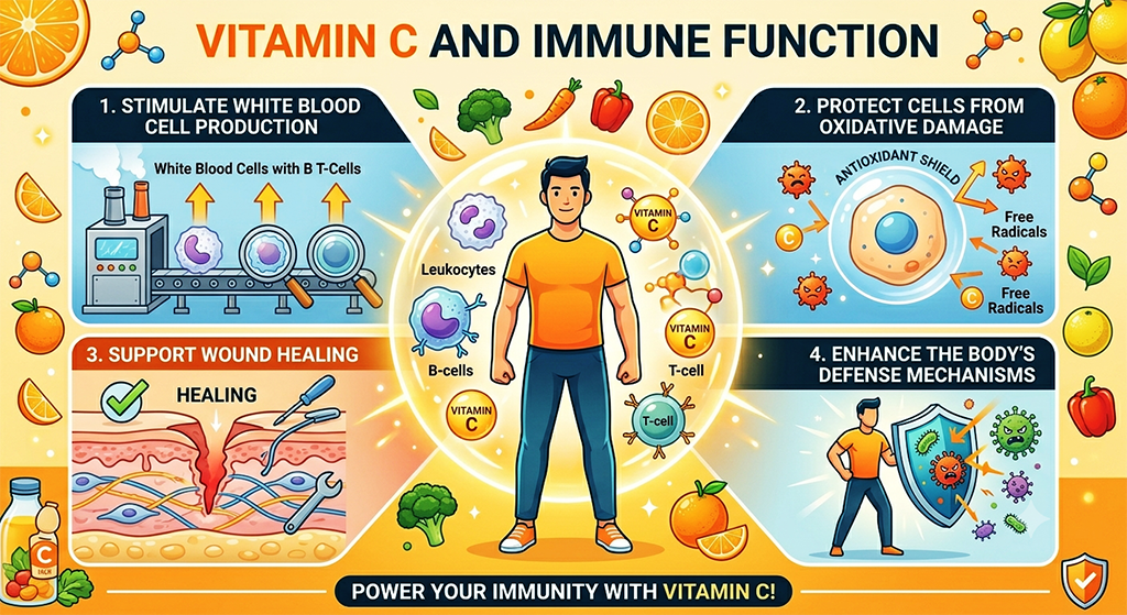 Vitamin C and Immune Function