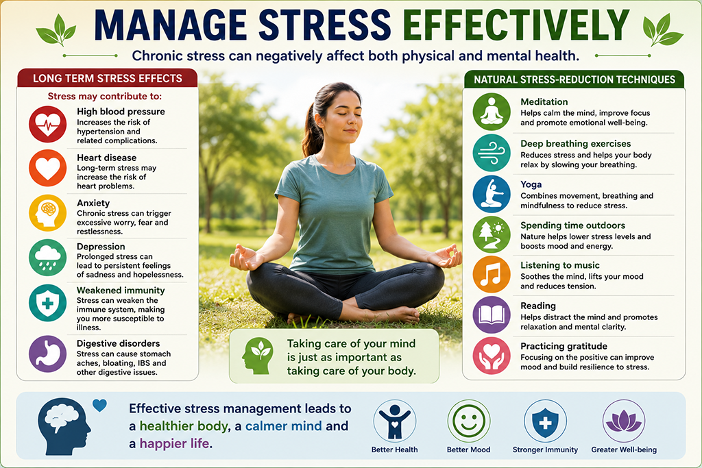 Manage stress effectively