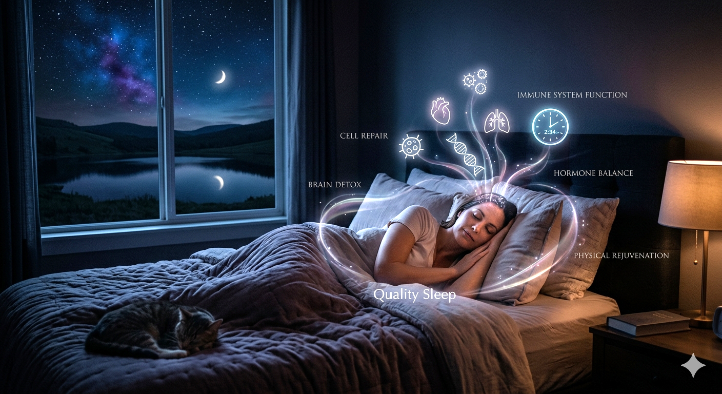 Quality Sleep is Essential for Overall Health Maintenance