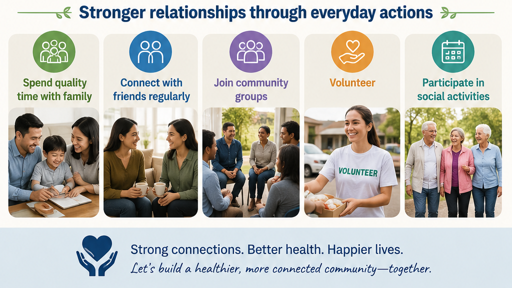Strong social connections matter