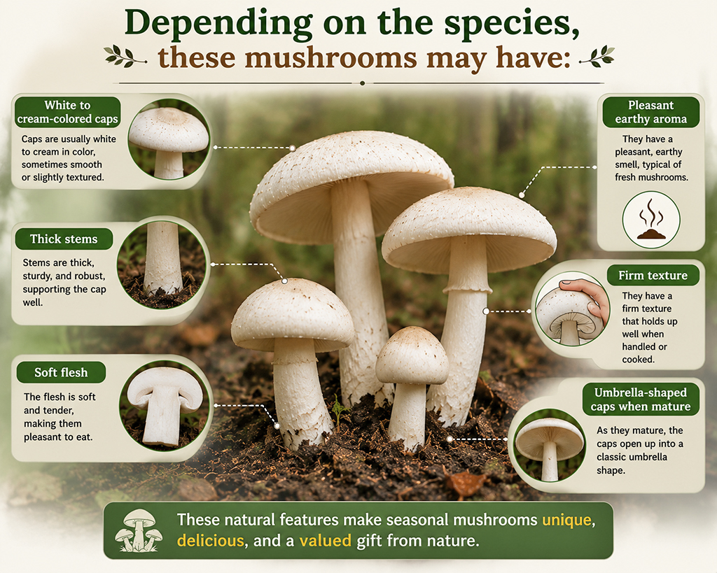 Characteristics of Snake Hole Mushrooms