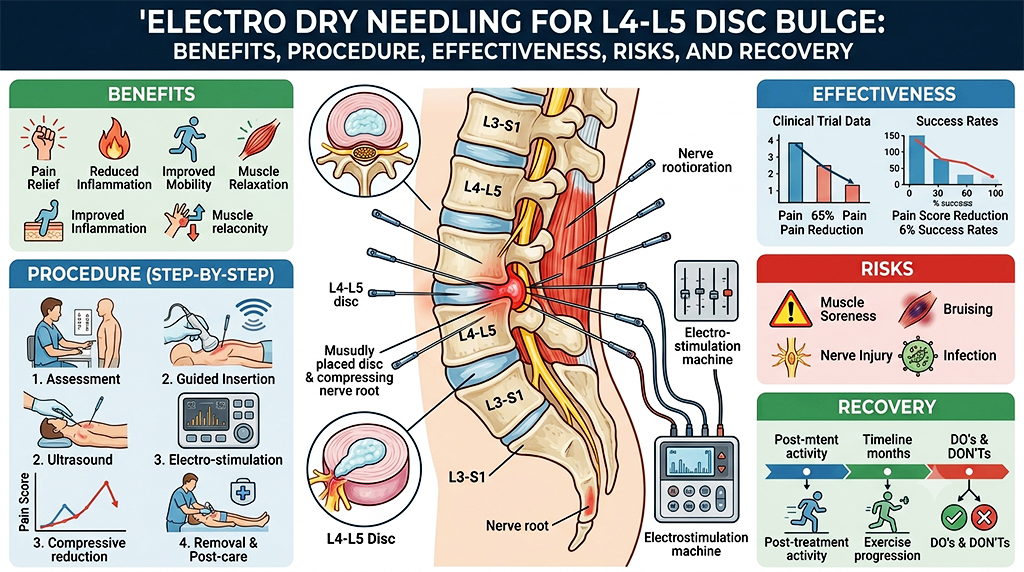 Electro Dry Needling for L4-L5 Disc Bulge