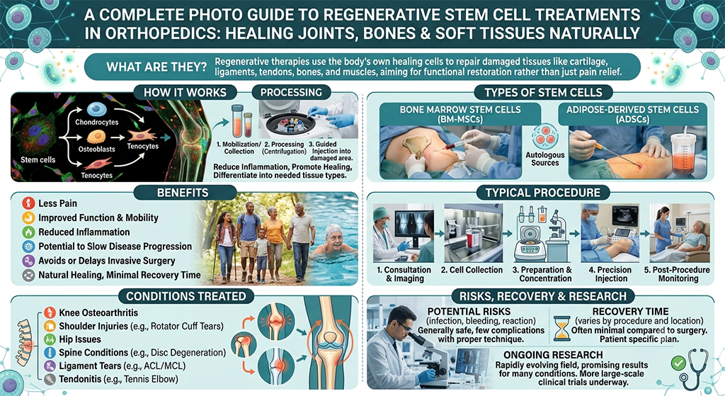 Regenerative Stem Cell Treatments in Orthopedics
