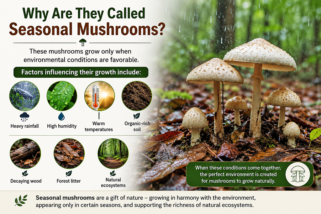 Seasonal Mushrooms