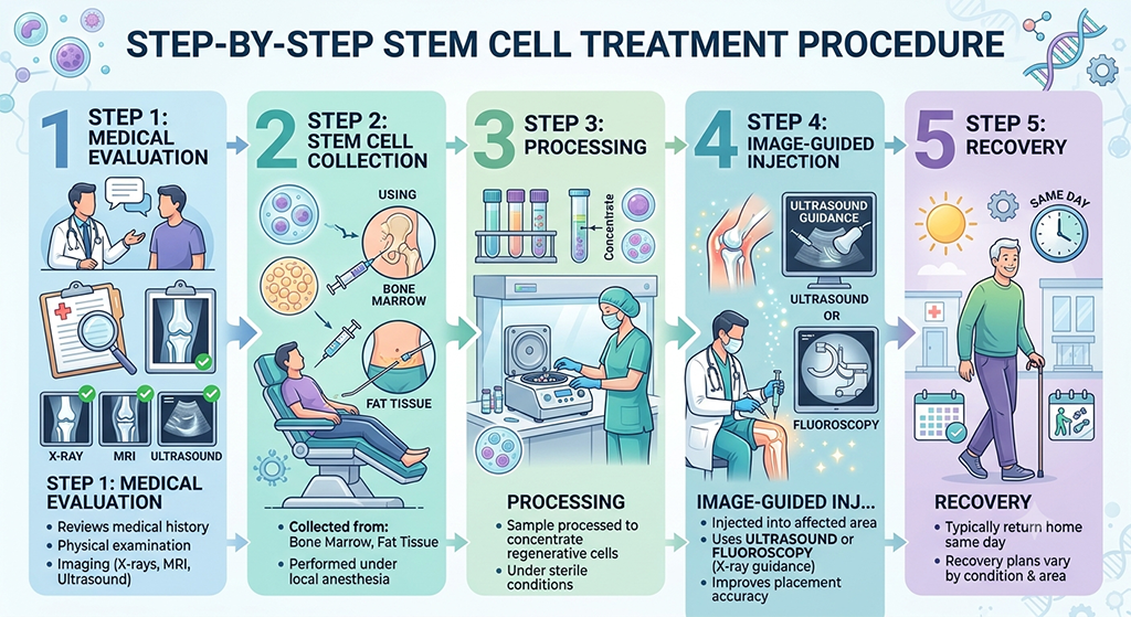 Step-by-Step Stem Cell Treatment Procedure