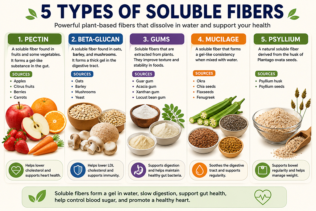 Types of Soluble Fiber