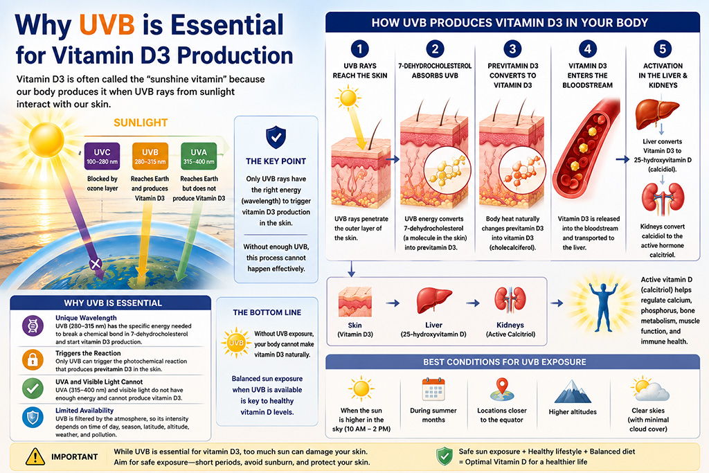Why UVB is essential