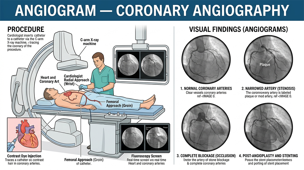 Angiogram — Coronary Angiography