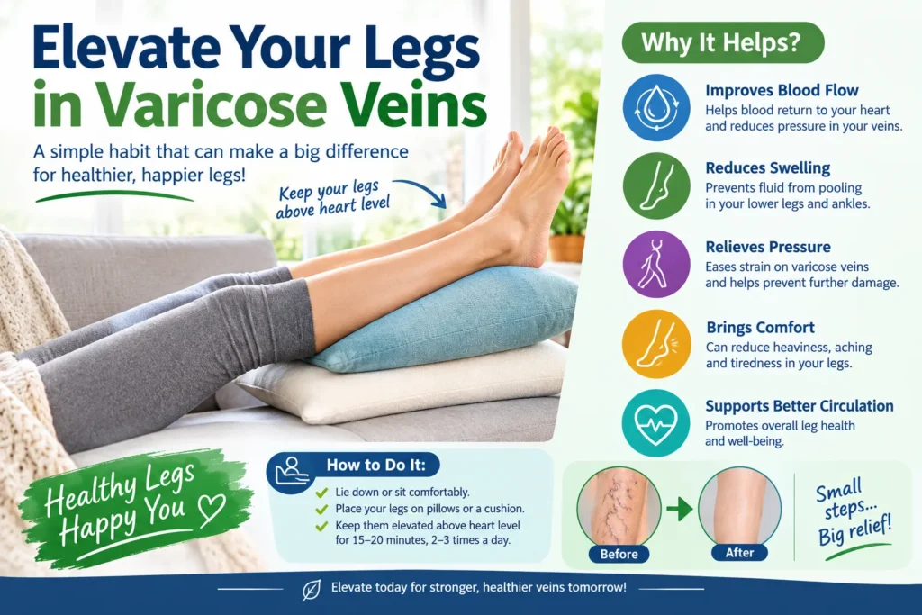 Elevate your legs