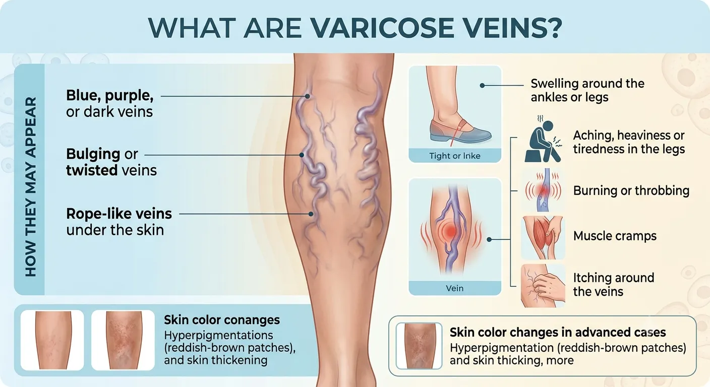 Varicose Veins Causes, Symptoms, Natural Treatment and Prevention