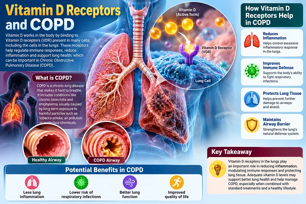 Vitamin D Receptors and COPD