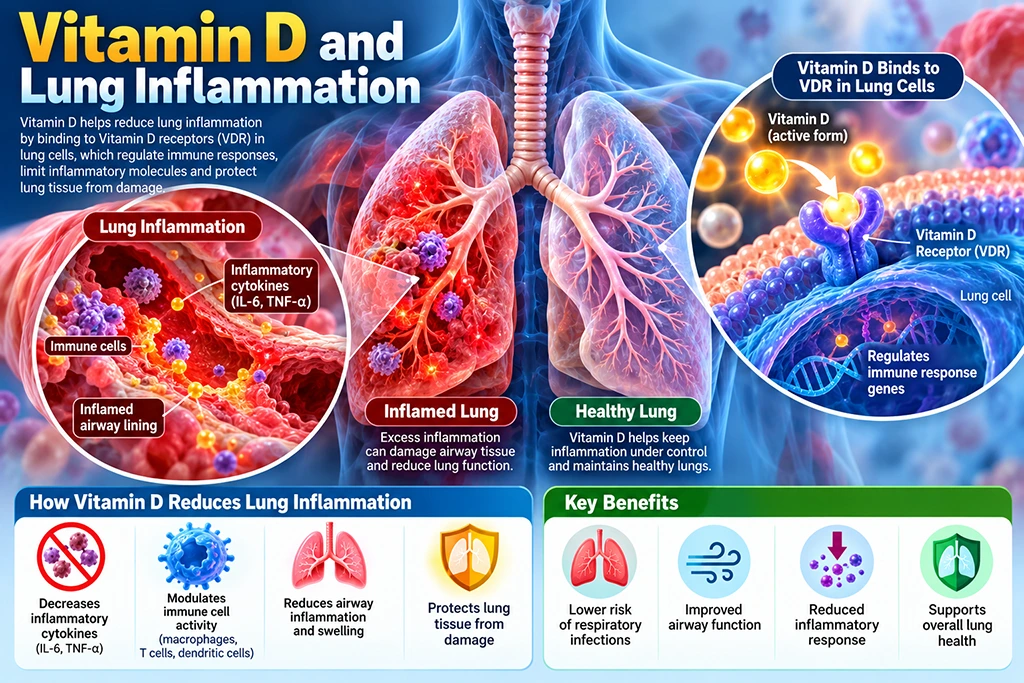 Vitamin D and Lung Inflammation